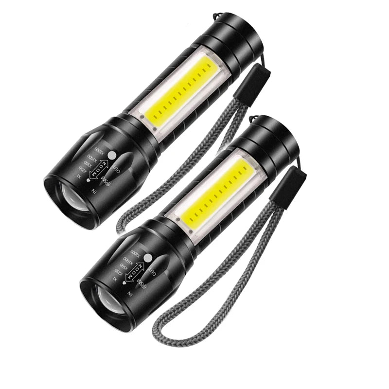 USB Rechargeable Mini LED Flashlight