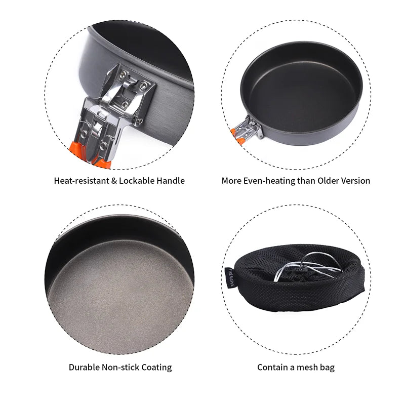 Fire Maple Feast Non-stick Camping Frying Pan