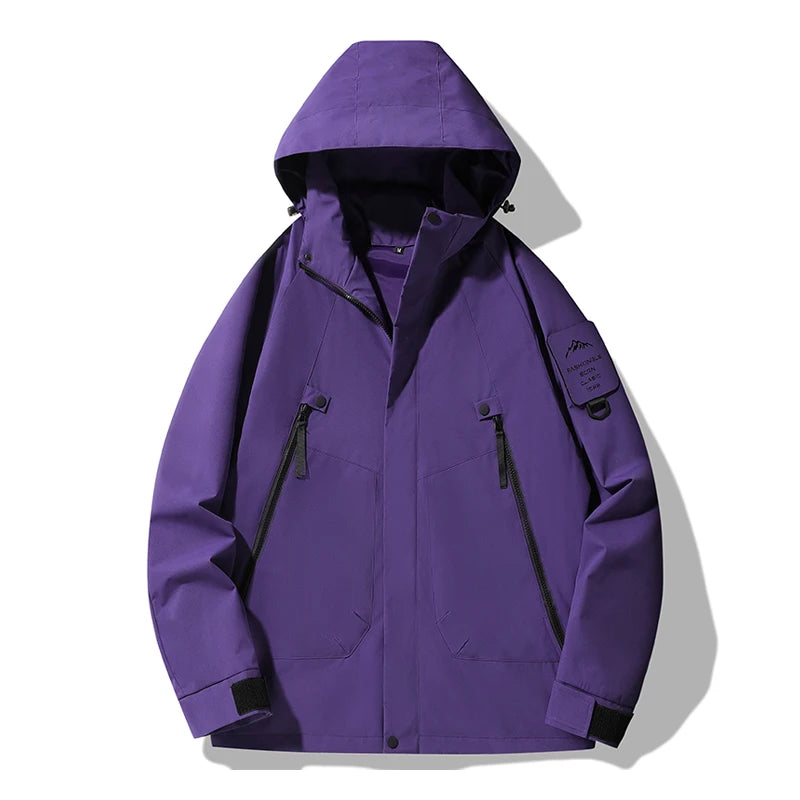 Unisex Outdoor Windproof Rain Coat