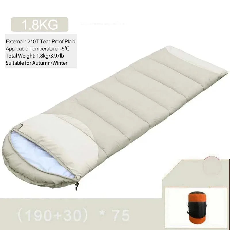 USB Heated Winter Camping Sleeping Bags