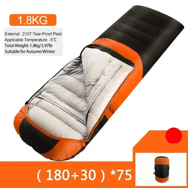 USB Heated Winter Camping Sleeping Bags