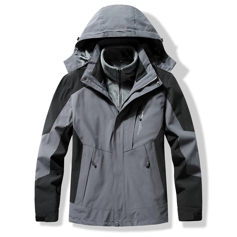 Waterproof Camping Thick Warm Unisex Coat