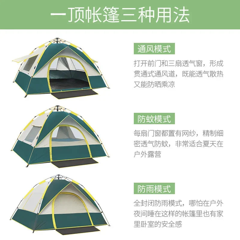 Person Fully Automatic Tent