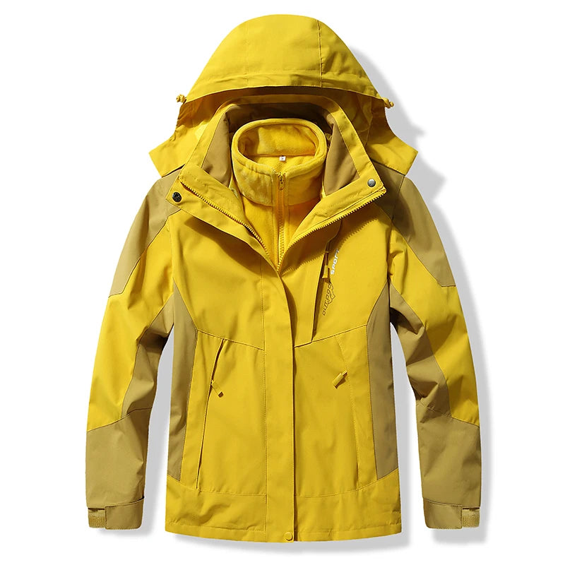 Waterproof Camping Thick Warm Unisex Coat